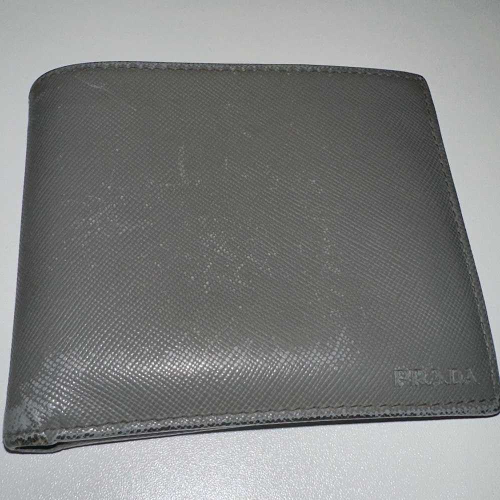 Prada bifold wallet